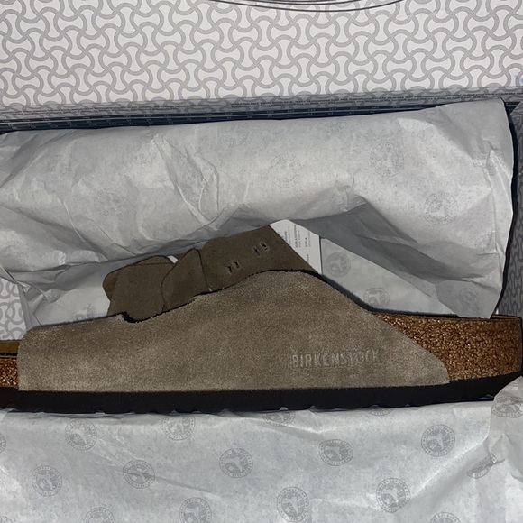 Birkenstock Arizona SFB - Taupe Suede - Picture 4 of 7